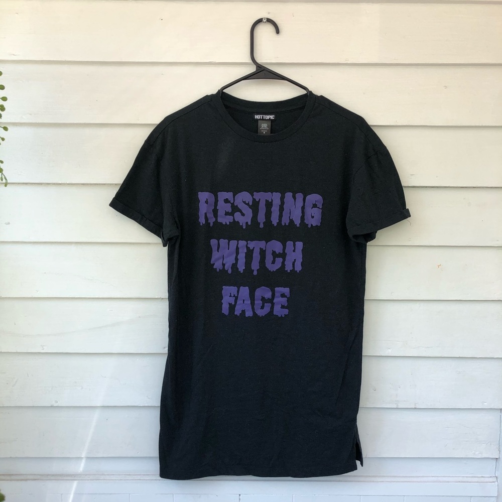 Hot Topic “Resting Witch Face” Tshirt Dress